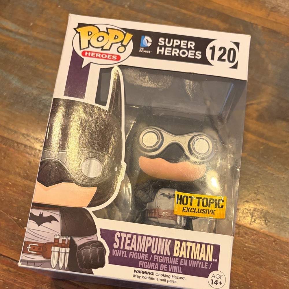 Funko Pop! Steampunk Batman Vinyl Figure - Black, Purple, Brown